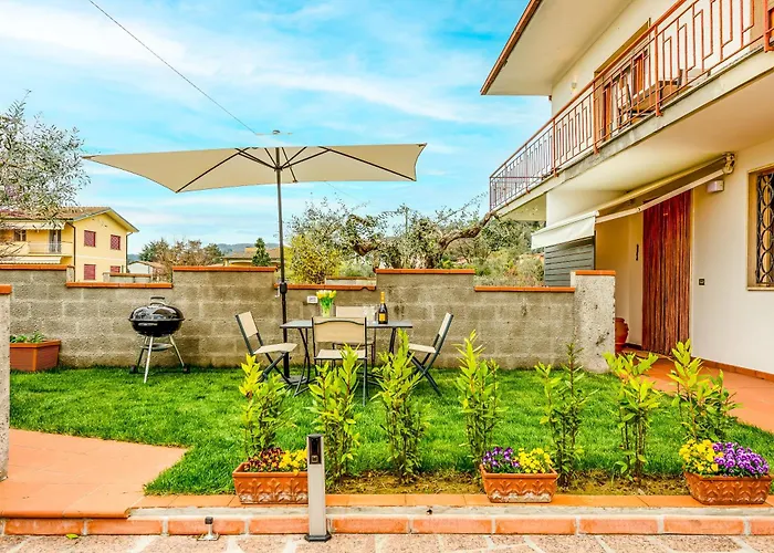 Hostly-il Viale-garden House Between Pisa E Apartament